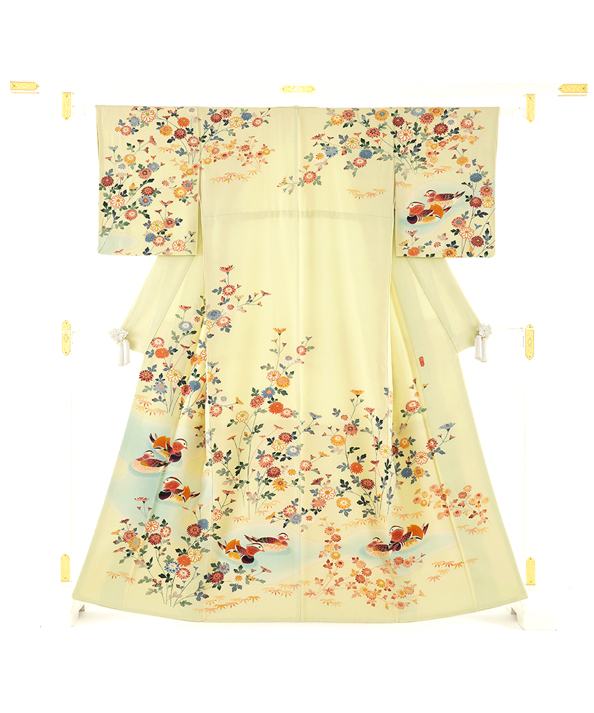 人間国宝 木村雨山作 本加賀友禅 訪問着 | 特選きものコレクション