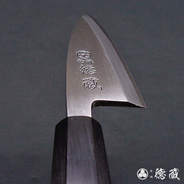 上白鋼 出刃包丁 イチイ八角柄 – 徳蔵刃物 TOKUZO KNIVES