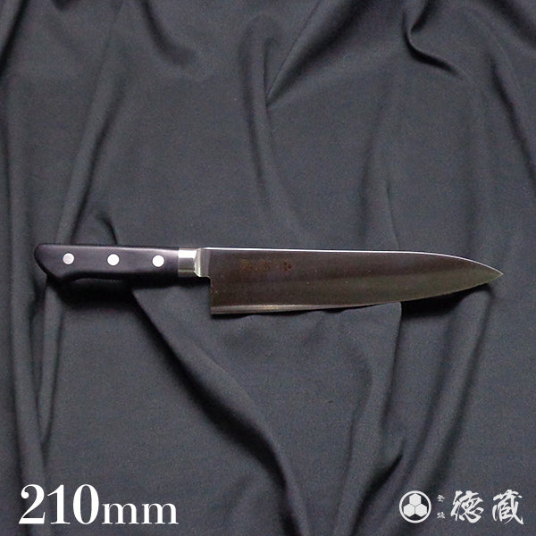 AUS8 洋出刃包丁 黒ハンドル – 徳蔵刃物 TOKUZO KNIVES