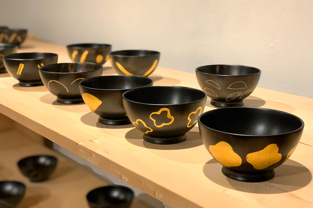 三谷龍二さん 黒漆弁当箱