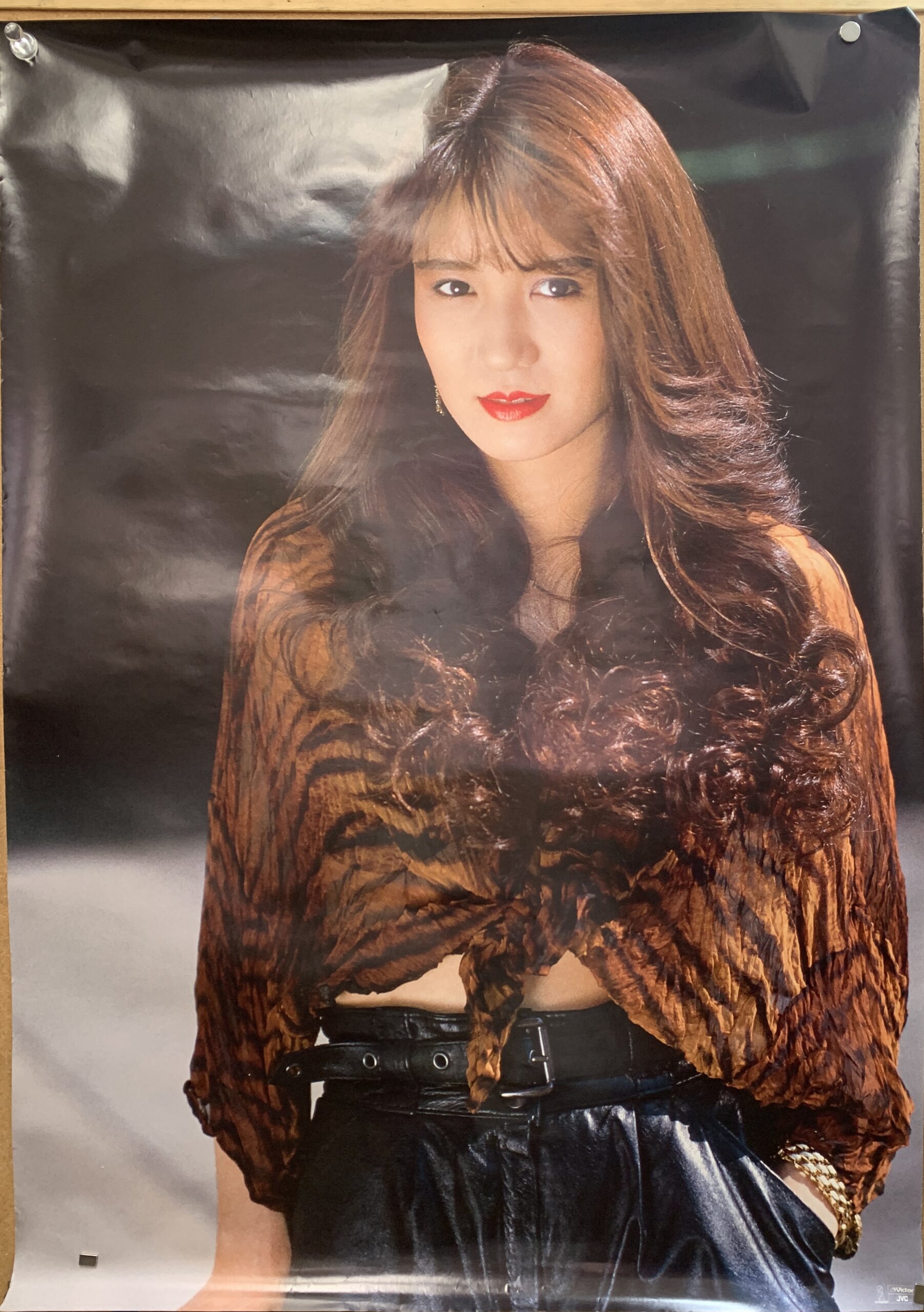 B1ポスター】浜田麻里 Mari Hamada ビクター invitation＜72.5cm×102.5