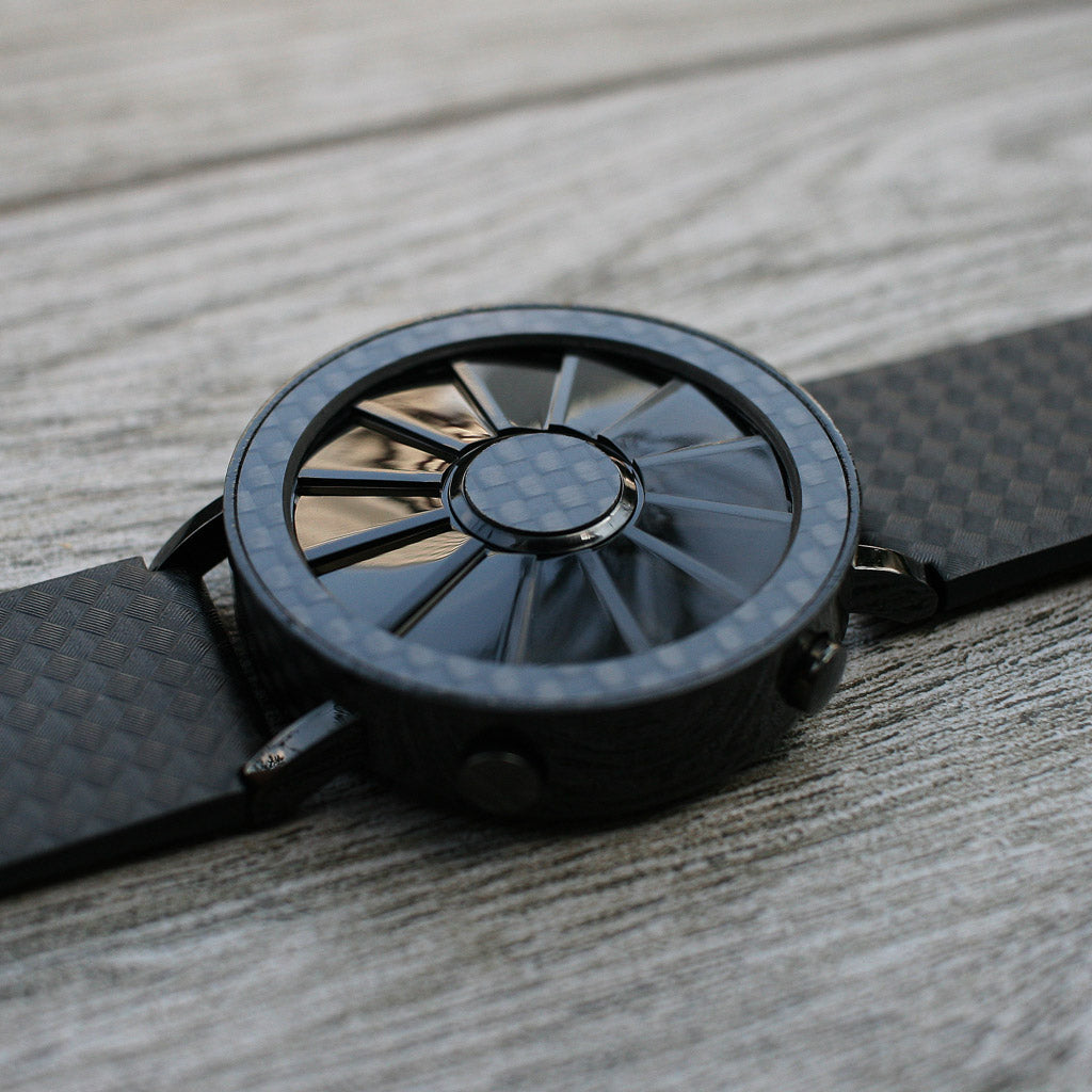 Carbon Fiber LED Watch | Blade Carbon Fiber | Tokyoflash Japan