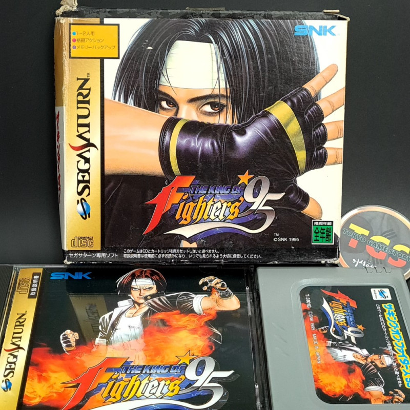 The King Of Fighters 95 Ram Card Set Ed. Sega Saturn Japan Game