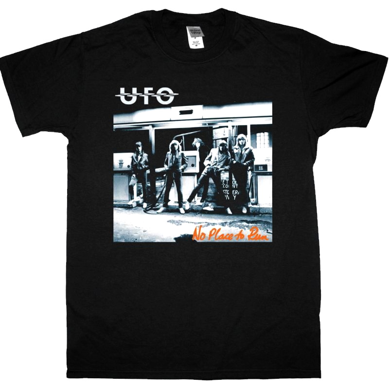 UFO】ロックTシャツ メンズ バンドTシャツ メンズ UFO No Place to Run