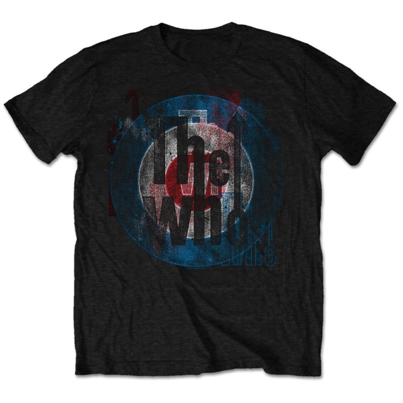 The Who】ロックTシャツ メンズ バンドTシャツ メンズ The Who Target