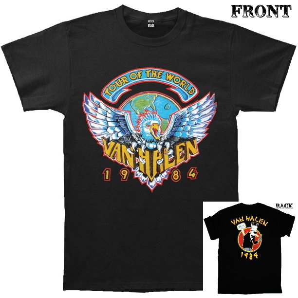 VAN HALEN 】ロックTシャツ メンズ バンドTシャツ メンズ VAN HALEN