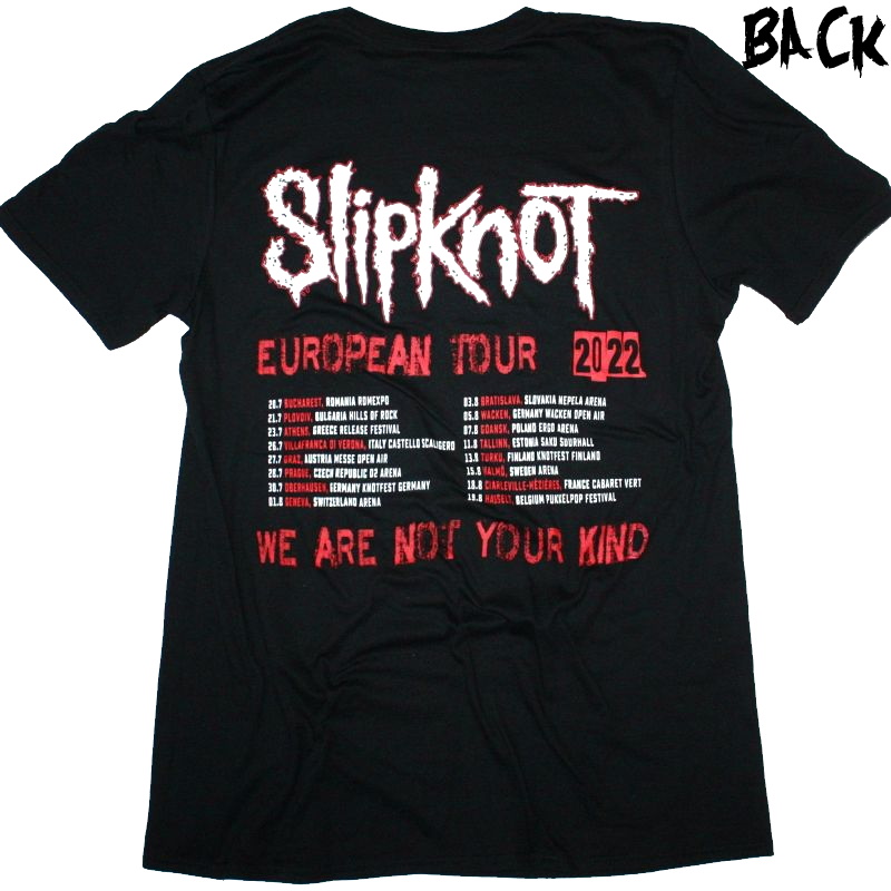 SLIPKNOT】ロックTシャツ メンズ バンドTシャツ メンズ SLIPKNOT We