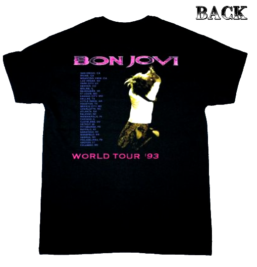 BON JOVI】 バンドTシャツ ロックTシャツ BON JOVI KEEP THE FAITH