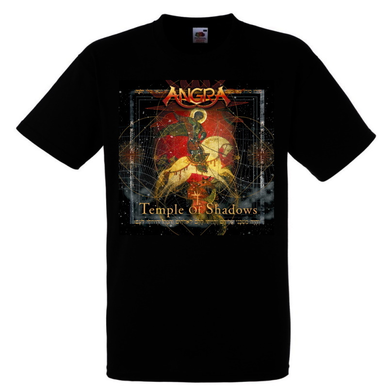 ANGRA】ロックTシャツ メンズ バンドTシャツ メンズ ANGRA Temple of