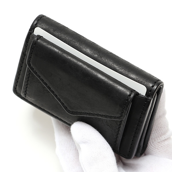 東京ヒマワリ / THE WONDER LUST(ワンダーラスト) TRIFOLD WALLET ブラック