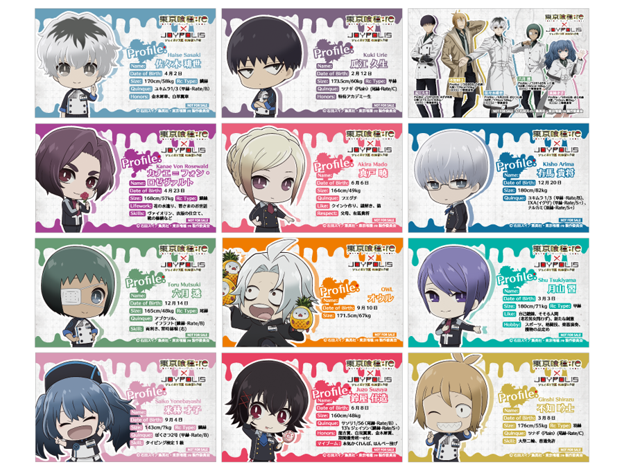 東京喰種トーキョーグール：re×JOYPOLIS ジョイポリス区 CCG潜入作戦