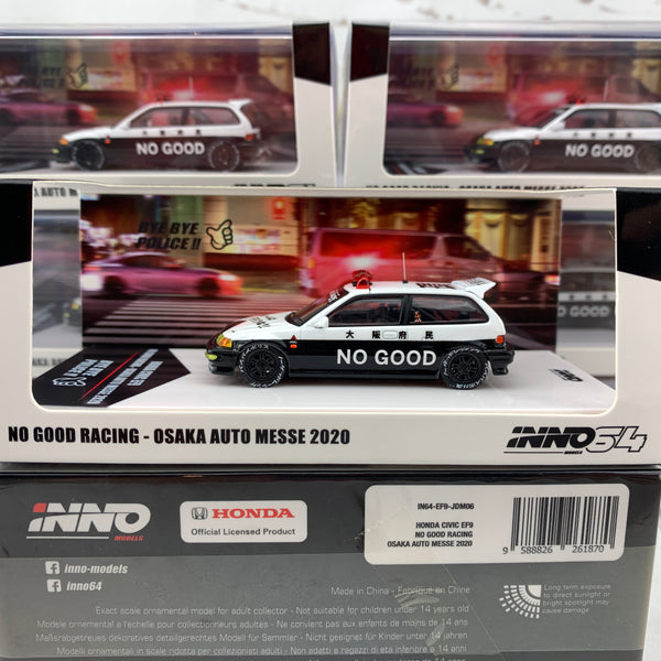 INNO64 1/64 JDM Collection 06 HONDA CIVIC EF9 Kanjo Style 