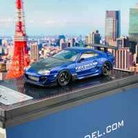 Ignition Model 1/64 Toyota Supra JZA80 RZ Blue Metallic GReddy