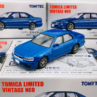 Tomica Limited Vintage Neo 1/64 Nissan Skyline 25GT-V BLUE (2000