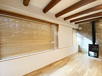 個人邸別荘 木製ブラインド 施工 | Tokyo Blinds