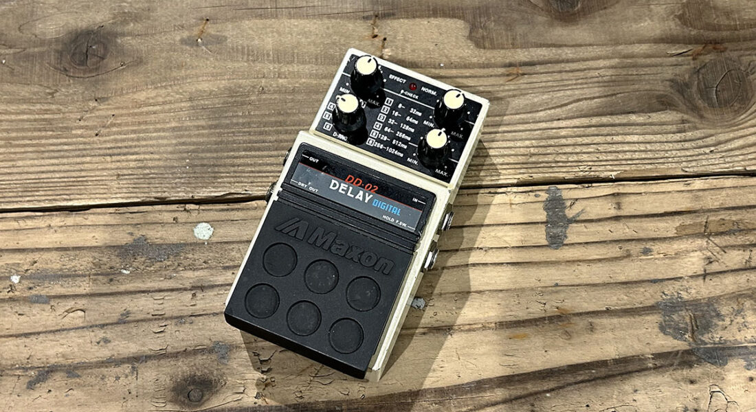 MAXON DD-02 DIGITAL DELAY 修理 - TOKYO EFFECTOR