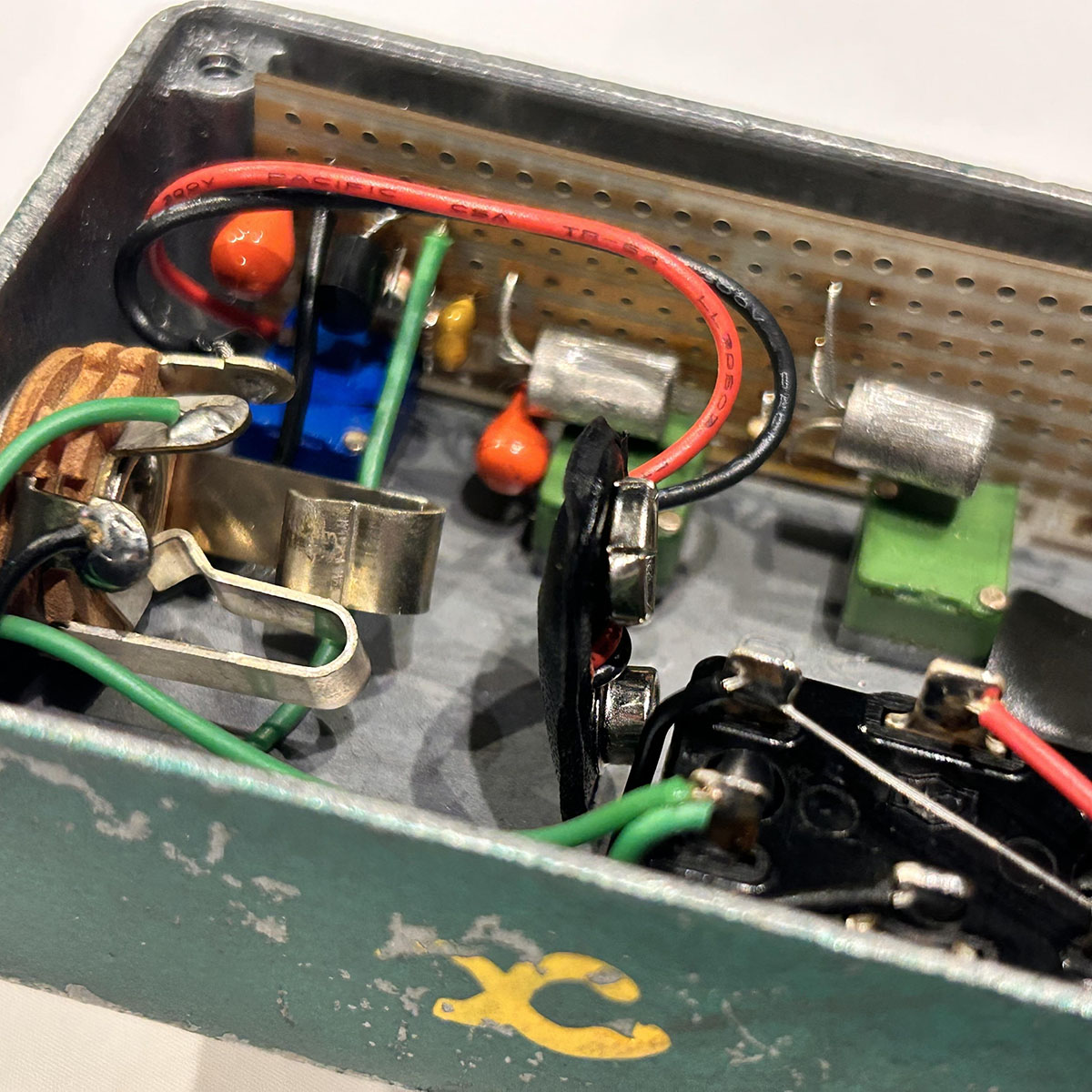 Z.Vex Fuzz Factory Hand-Painted Veroboard Circuit（管理番号：S083