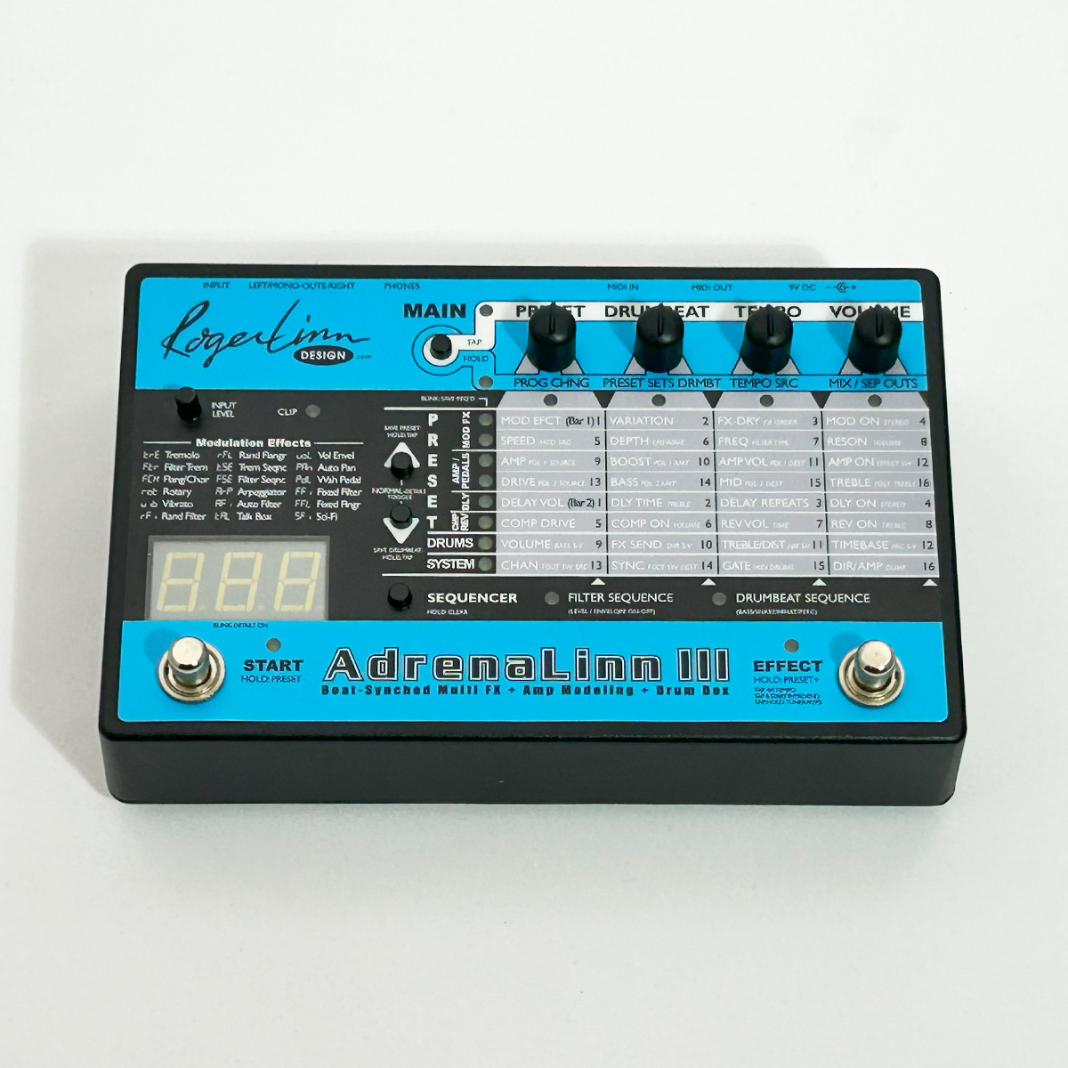 Roger Linn AdrenaLinn III（管理番号：833） - TOKYO EFFECTOR