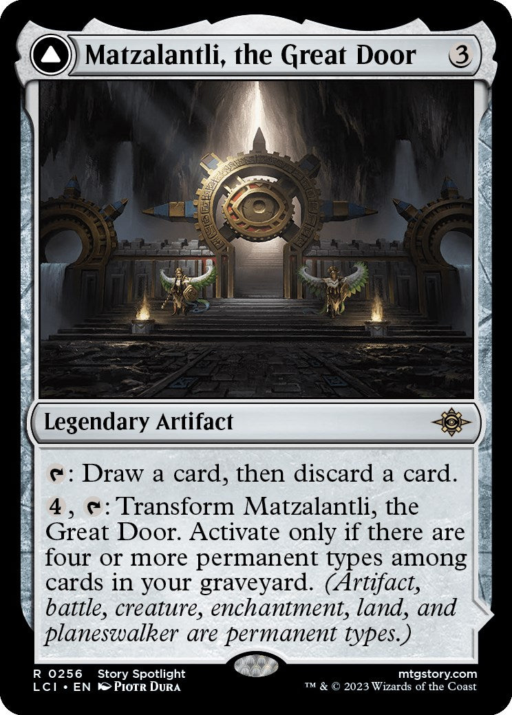 Matzalantli, the Great Door // The Core [The Lost Caverns of