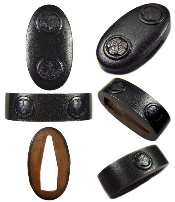 日本刀の縁頭・丸に蔦紋｜日本刀・刀剣 販売専門店・東京【十拳】