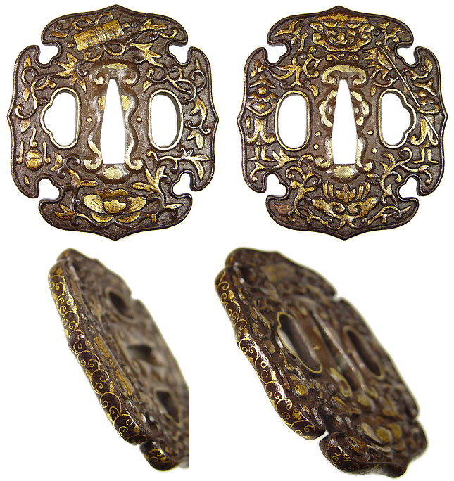 日本刀の鐔・南蛮 太刀鍔｜日本刀・刀剣 販売専門店・東京【十拳】