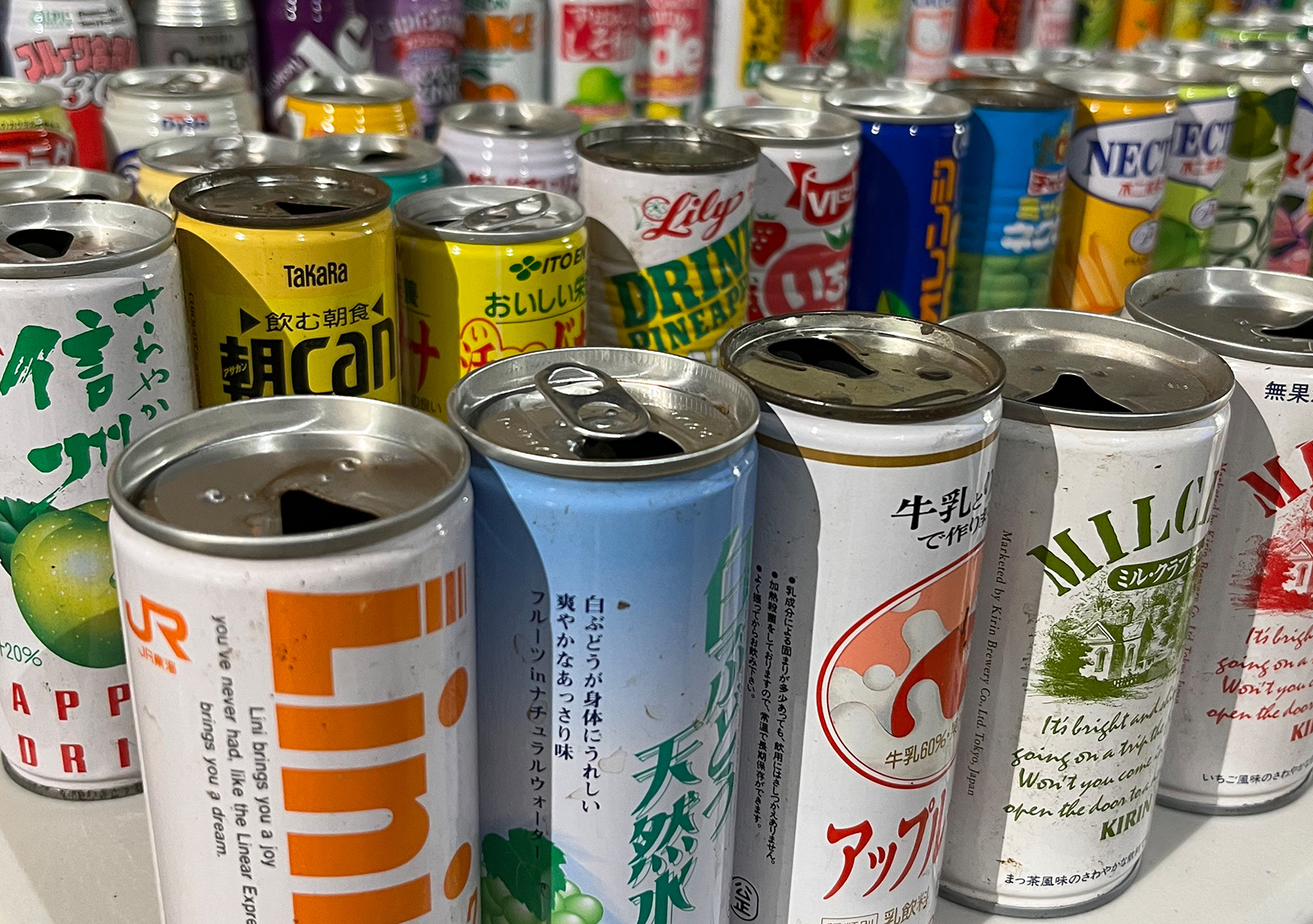 レポート：『飲み干してきたもの』 〜天野了一 空き缶コレクション