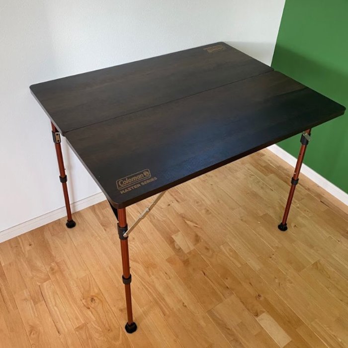 コールマンコンフォートマスターバタフライテーブルはリモートワークに