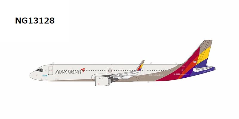 NG Models A321neo アシアナ航空 HL8399 1/400 [NG13128]