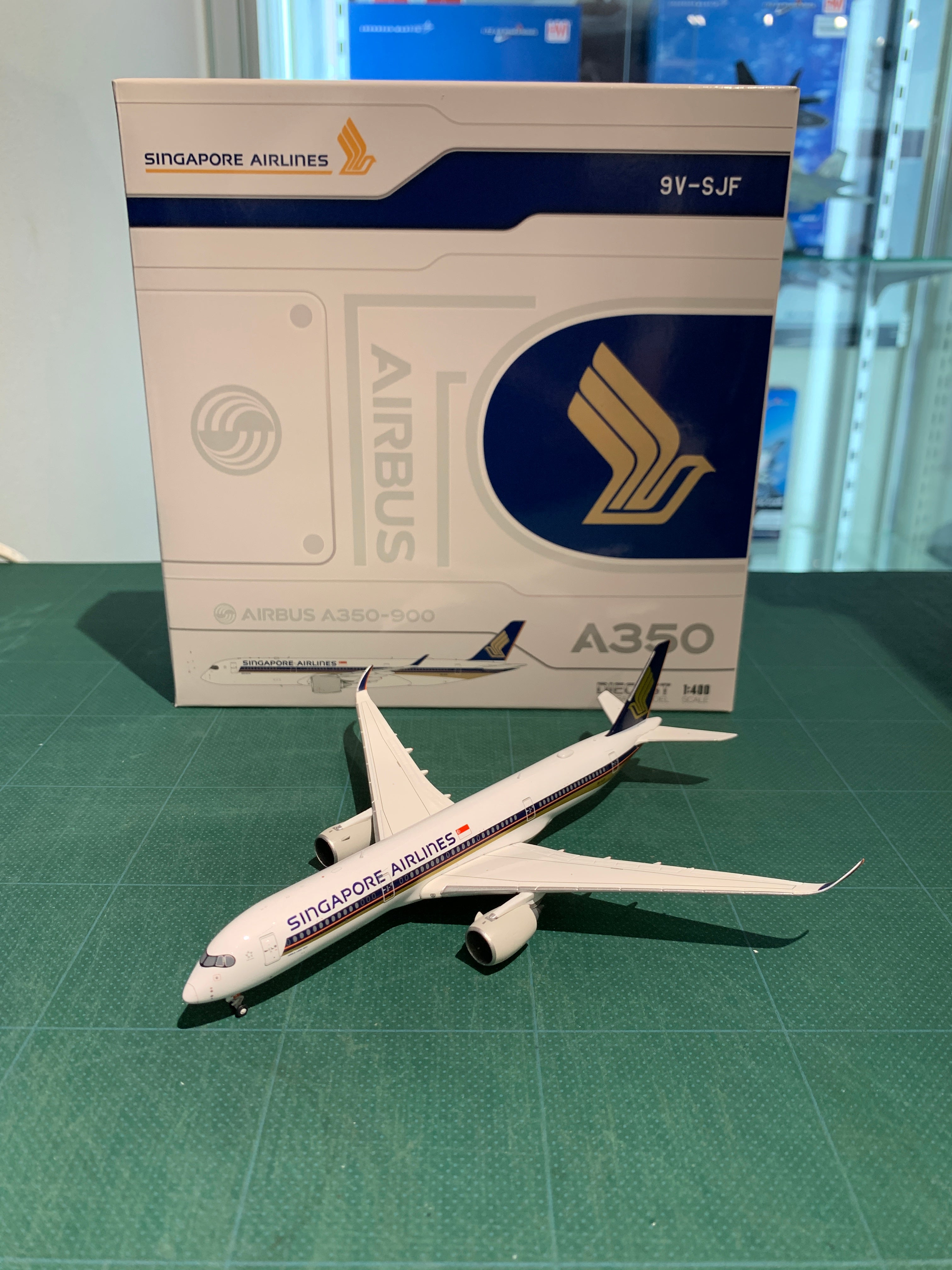 JC Wings A350-900XWB シンガポール航空 9V-SJF 1/400 [XX40168]