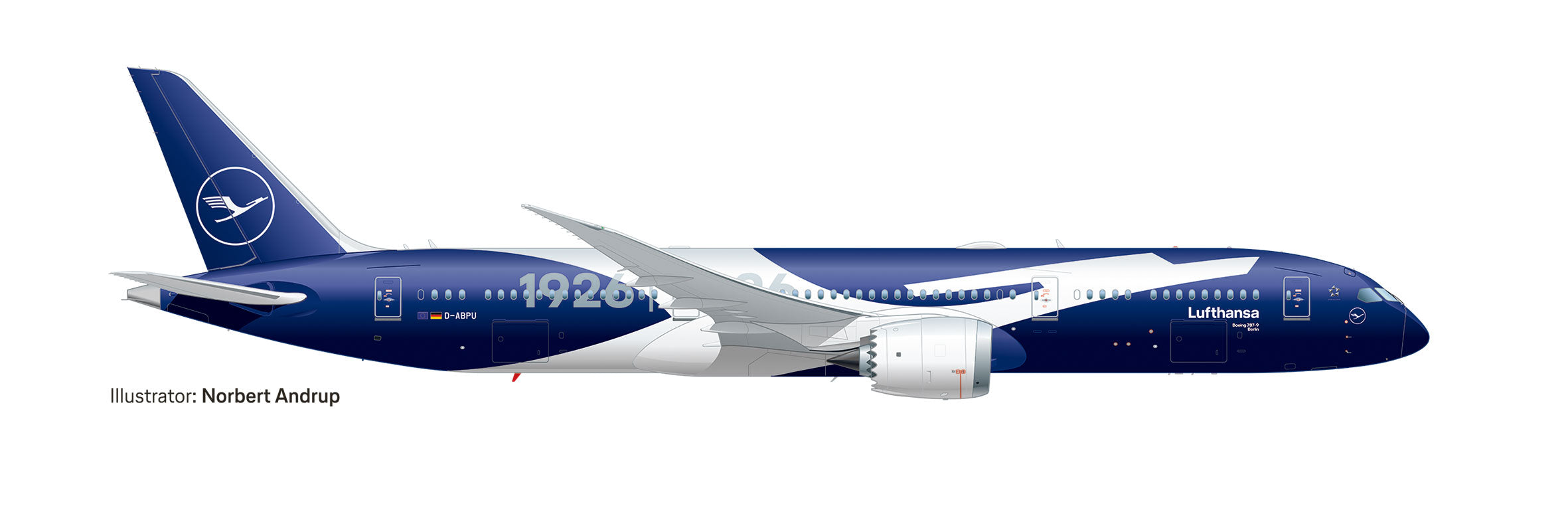 Herpa Wings 【予約商品】787-9 ルフトハンザ航空 「100 Jahre