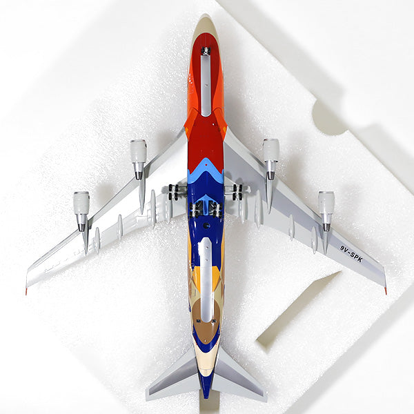 JFox Models 747-400 シンガポール航空 特別塗装 「トロピカルメガ