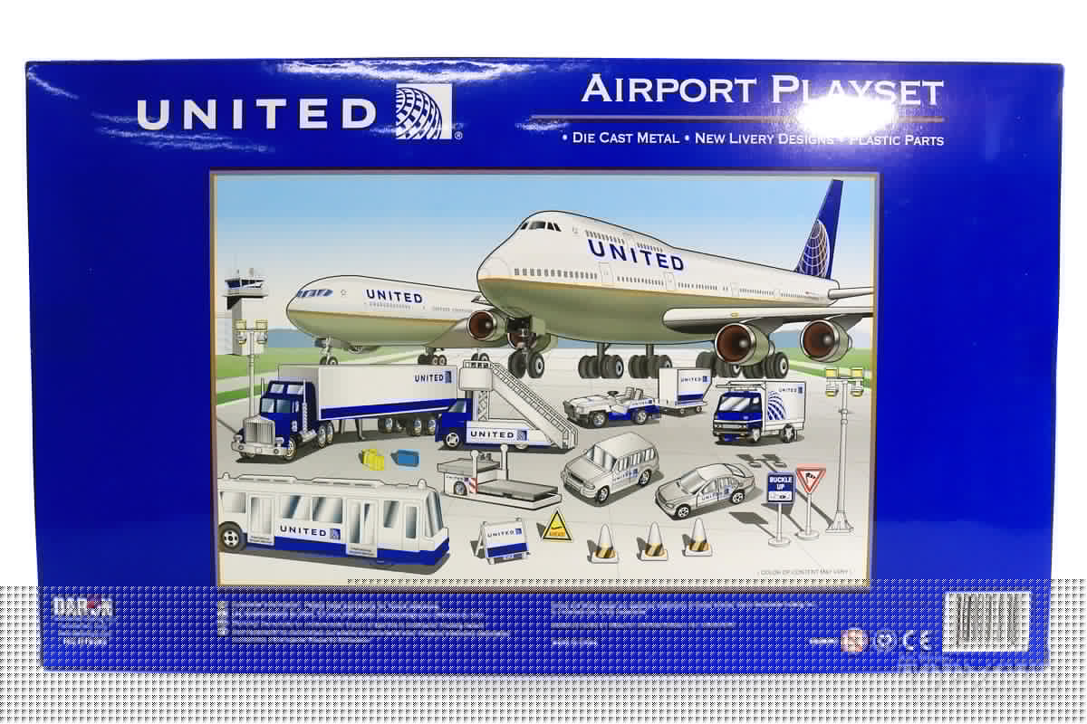 Daron ユナイテッド航空 飛行機セット (22ピース) ノンスケール [RT6262]