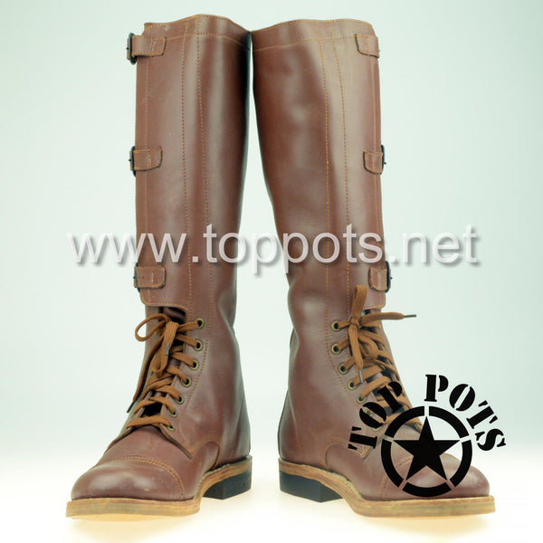 WWII US Army Reproduction M1940 Leather Cavalry Officer Uniform