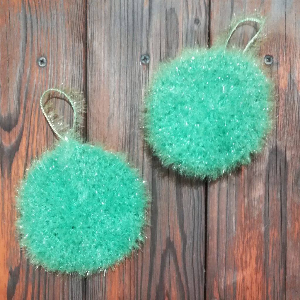 韓国たわし「スセミ」を編んでみました | かぎ針編み(無料編み図