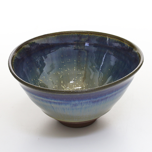 陶房かんな 工藤晃一 飯碗・大 チタン青 茶碗 和食器 焼き物 陶器