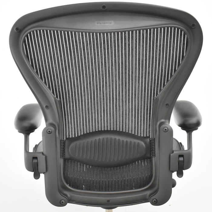 中古】ハーマンミラー アーロンチェア Bサイズ フル装備 ランバー