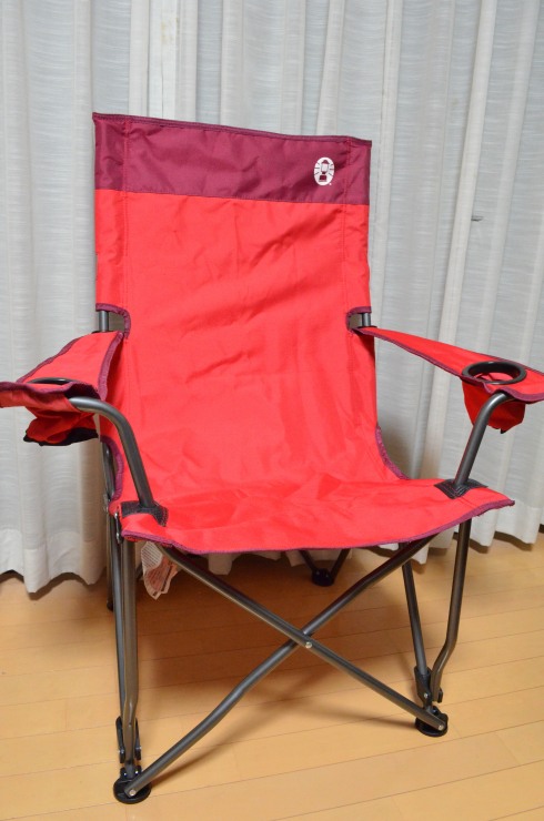 Coleman ハイバックリラックスチェア | とりごなるキャンプな気持ち