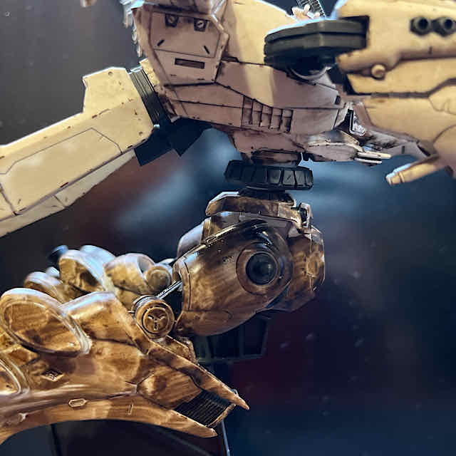 製作レビュー】ホワイトグリントをウェザリングでとことん汚してみた