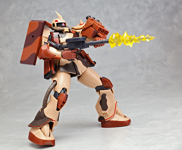 とろ＋ひまつぶし | ROBOT魂 [SIDE MS]： MS-06D ザク・デザートタイプ