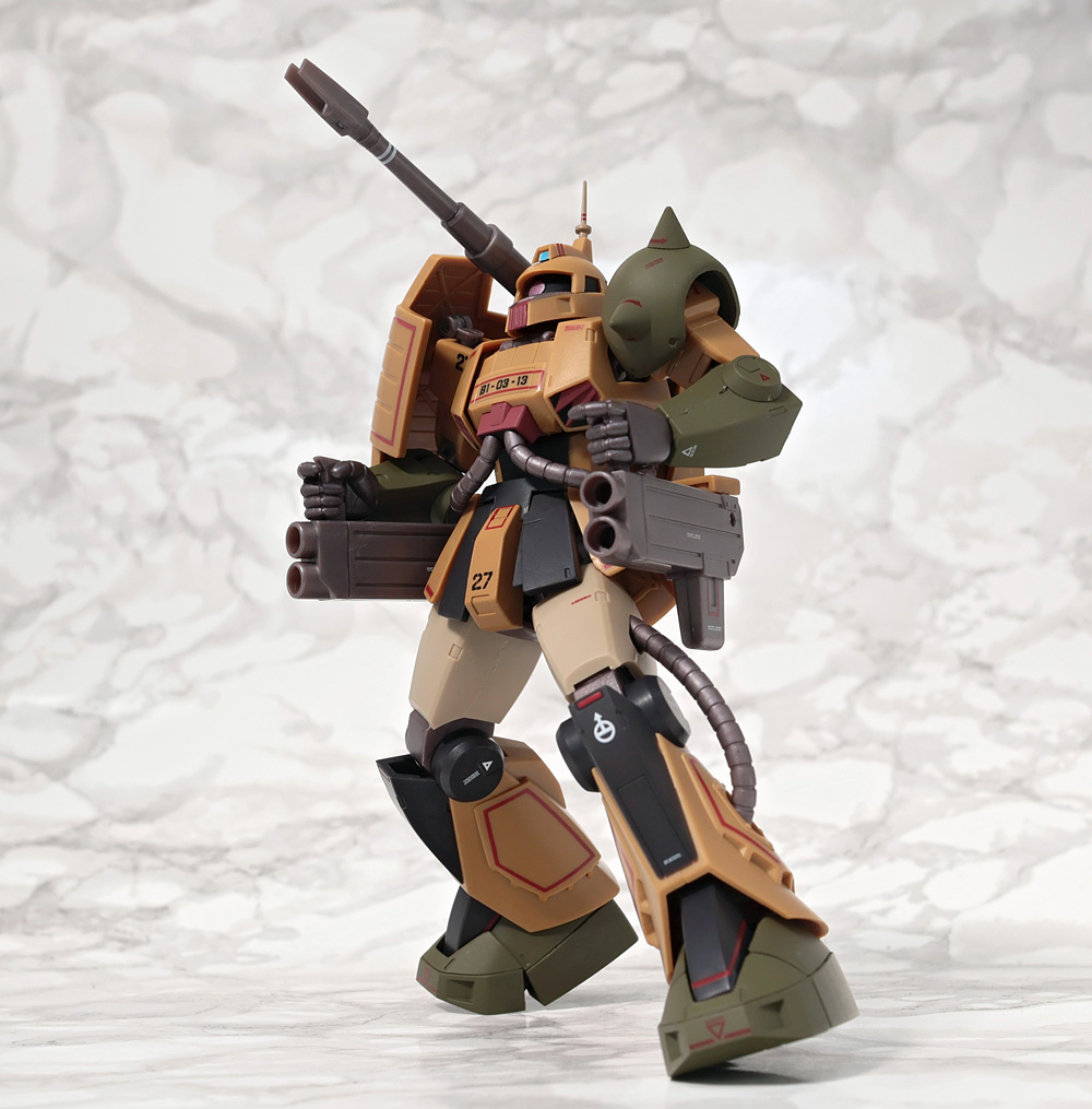 とろ＋ひまつぶし | ROBOT魂 ［SIDE MS］：MS-06K ザク・キャノン ver