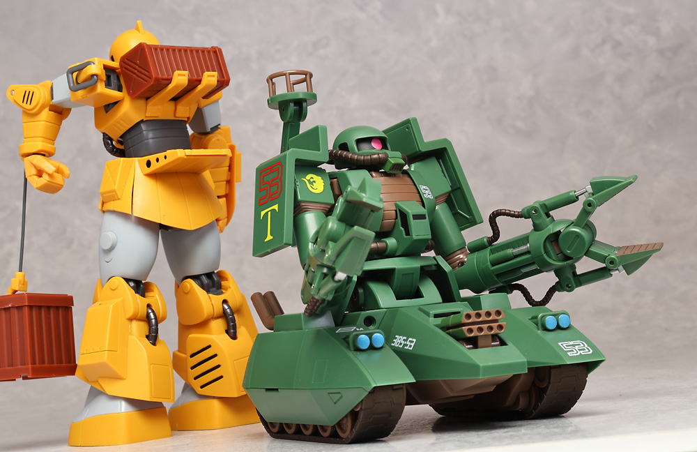 とろ＋ひまつぶし | ROBOT魂 [SIDE MS] ：MS-06V-6 ザクタンク