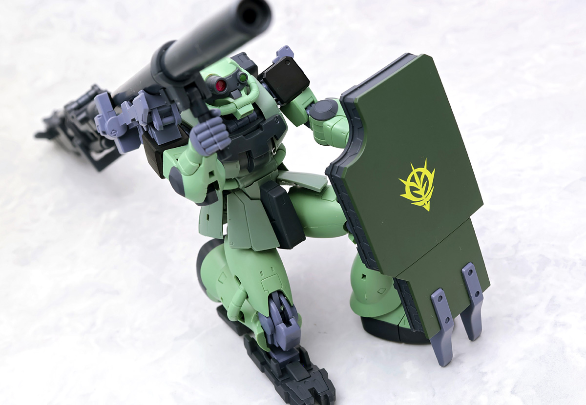 とろ＋ひまつぶし | ROBOT魂[SIDE MS]：MS-06F ザクII (砲手用) ver