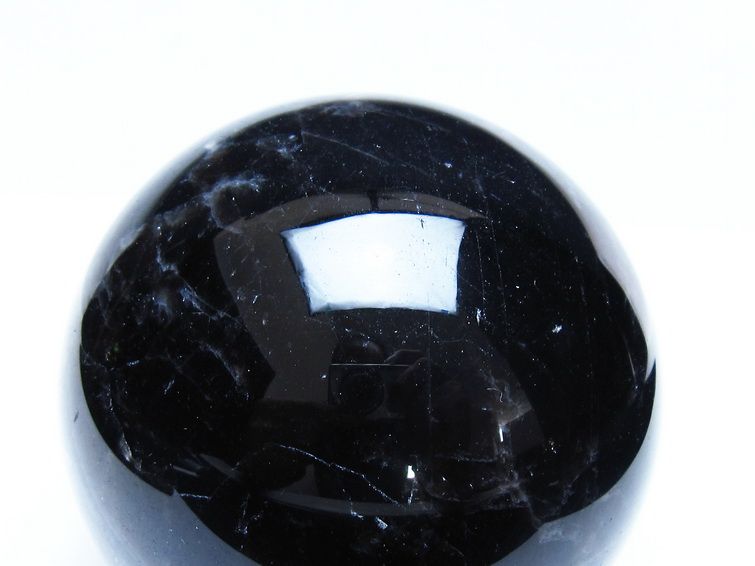 1.1Kg モリオン 黒水晶 丸玉 91mm スフィア 一点物 151-9336 – 天然石