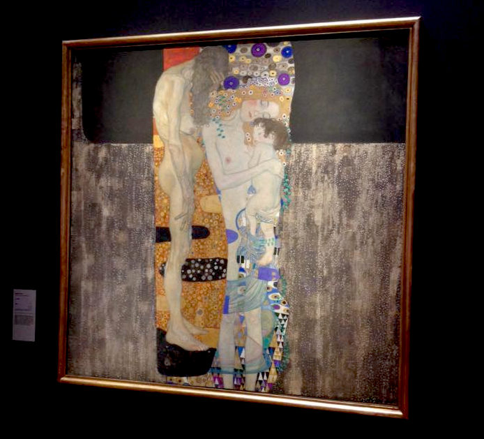 クリムトの「女の生の三段階」 – とっておきローマ