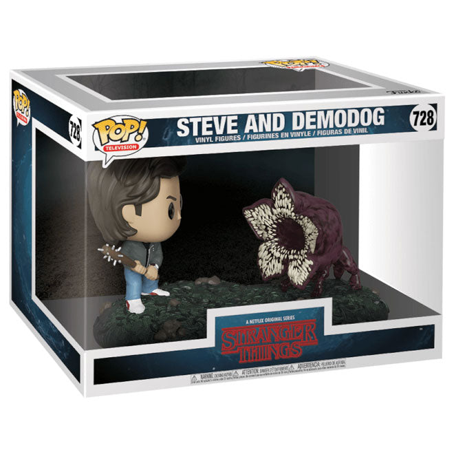 Funko POP! - Stranger Things - Steve vs Demodog - Vinyl Figure #728