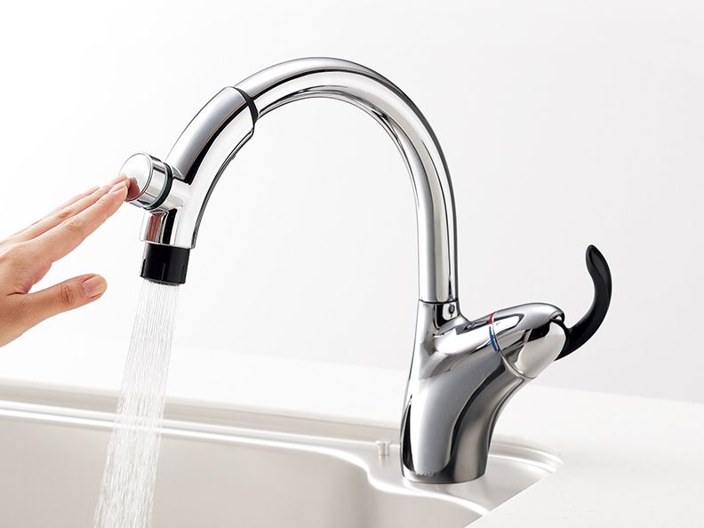 キッチン用水栓金具 タッチスイッチタイプ | 水栓金具（キッチン