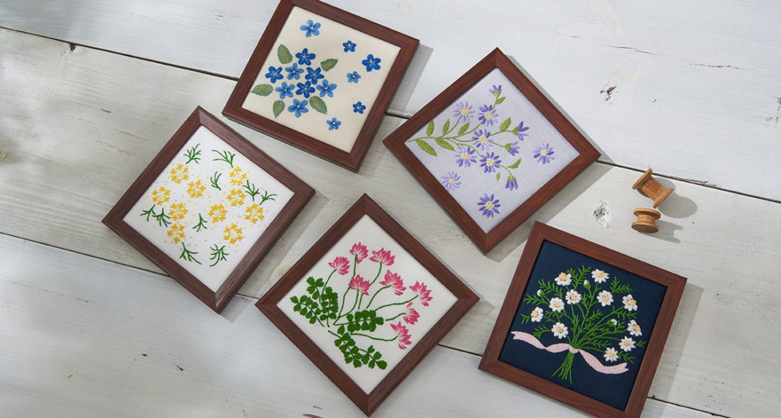 やさしい野の花刺しゅう - 戸塚刺しゅう協会