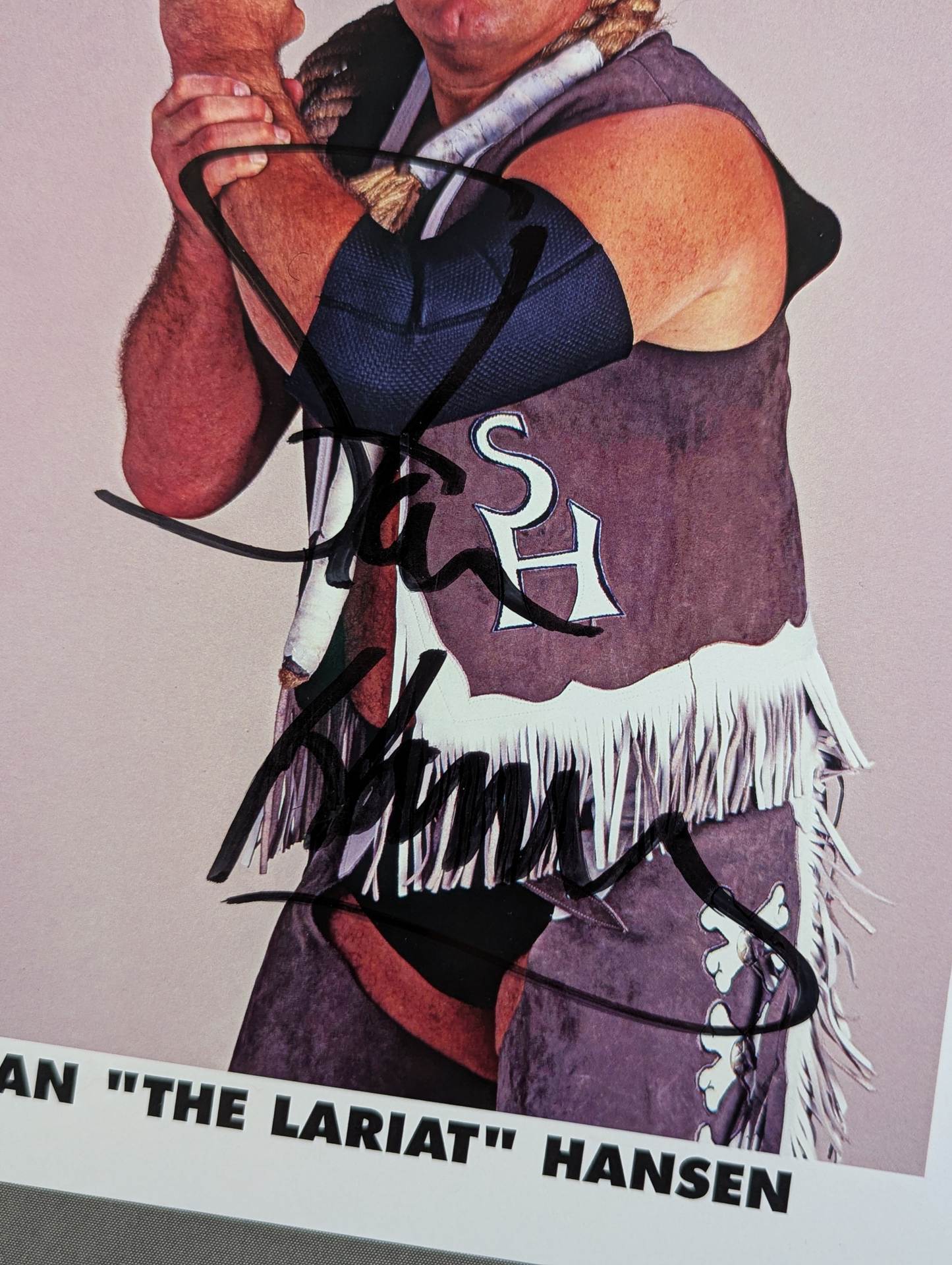 スタン・ハンセン 直筆サイン入り ポートレート(C-9) – 闘道館