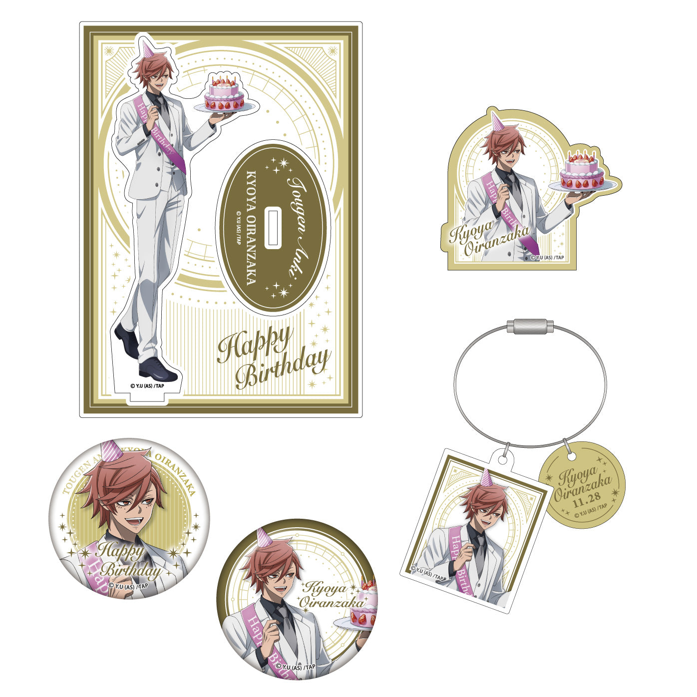 花魁坂京夜バースデーグッズ｜桃源暗鬼グッズ｜TVアニメ『桃源暗鬼