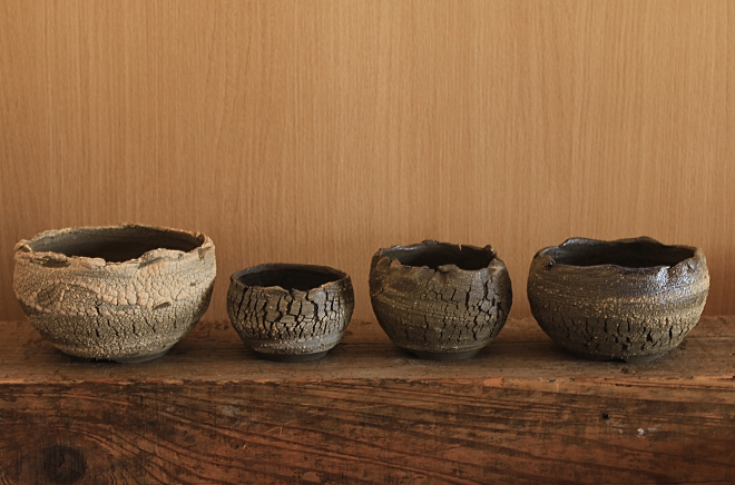 炸裂文鉢シリーズ ～大地の鼓動～ | 益子焼窯元よこやま
